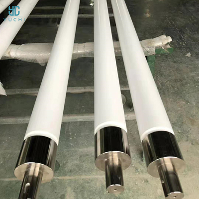Quartz Ceramic Fused Silica Roller Glass Tempering Furace application