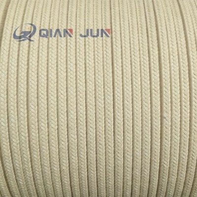 High Strength Aramid Fiber Tape 5.5*5.5mm Aramid Kevlar ropes
