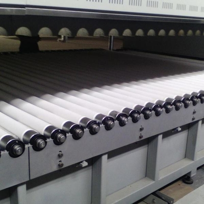Northglass,landglass, glasston, tamglass tempering furnace use ceramic roller quartz fused sillica shaft