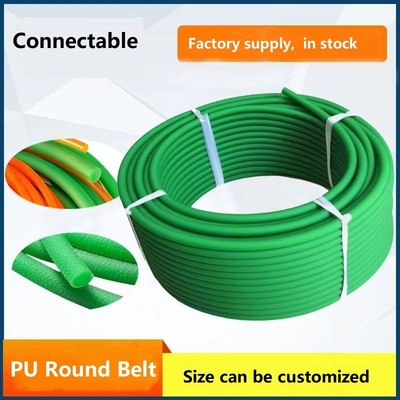 PU belt O Ring Shape Round Driving Belts for glass tempering furnace