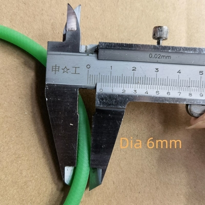 PU belt O Ring Shape Round Driving Belts for glass tempering furnace